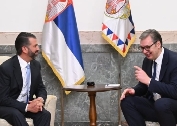 Mediat serbe: Djali i Trumpit do të takohet përsëri me Vuçiqin nesër në Beograd