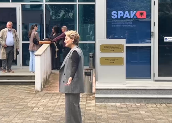Monika Kryemadhi paraqitet në SPAK