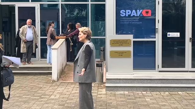 Monika Kryemadhi paraqitet në SPAK