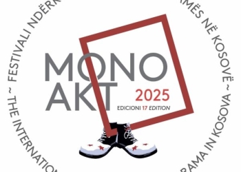 Festivali Ndërkombëtar i Monodramës “Monoakt 2025” mbahet në qershor