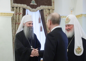 Patriarku serb gjatë takimit me Putinin: Qëndrimi ynë për Kosovën dhe rajonin varet nga Rusia – Përmend edhe botën ruse