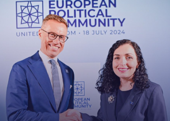 Presidentja Osmani në Finlandë me ftesë të Presidentit Stubb