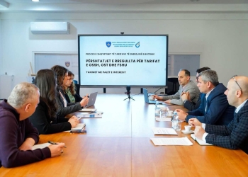 “A po rritet çmimi i energjisë?”, Rizvanolli takohet me ZRrE-në, i falënderon