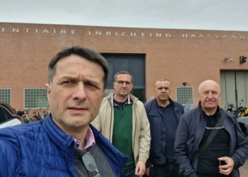 Valon Murati: Në Hagë vizituam Sali Mustafën  dhe Fadil Fazliun, ishin me moral të lartë