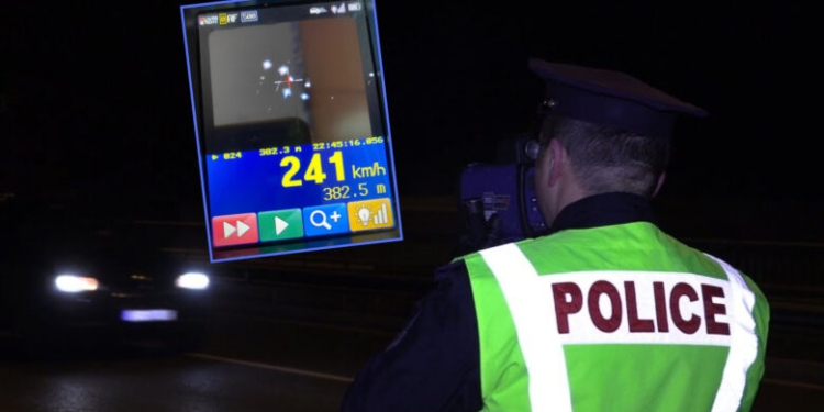 Policia e Kosovës kap automjetin me 241 km/h