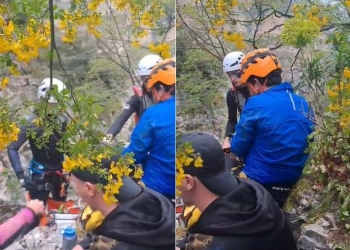Humbën teksa eksploronin kanionin e Peshturës, shpëtohen turistët spanjollë