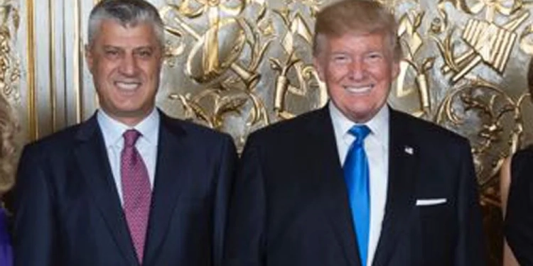 A po i frikësohet Gjykata Speciale presidentit të ShBA-së, Donald Trump? Ja çfarë thotë avokati i Hashim Thaçit