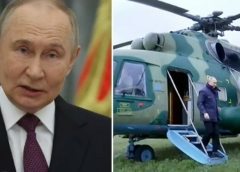 Rusia pretendon: Ukraina tentoi të godasë helikopterin e Putinit gjatë vizitës në Kursk