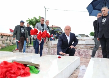 Ramush Haradinaj nderon në Gllogjan dhe Kodrali sakrificën e Batalionit Gardist “Shkëlzen Haradinaj”