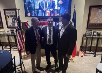 Besnik Tahiri në ShBA, takohet me kryetarin e Kongresit Amerikan Mike Johnson dhe kongresmenë