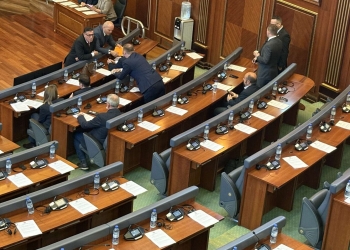 Pas pak nis seanca, deputetëve u dorëzohet një dokument përpara