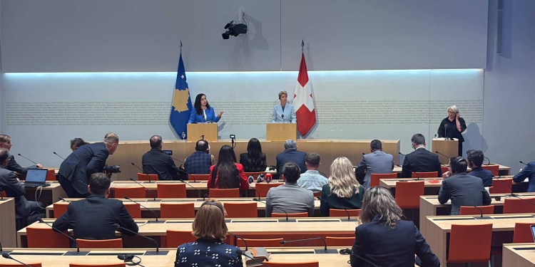 Presidentja e Zvicrës: Mbështetja për Kosovën është e qëndrueshme – anëtarësimi në Këshillin e Evropës është çështje e shteteve anëtare