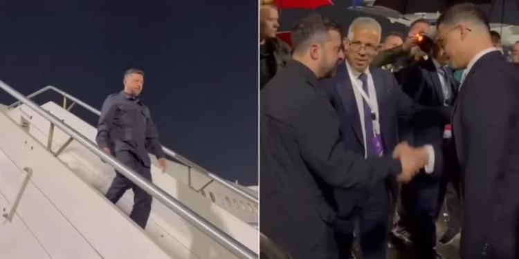 Zelensky arrin në Shqipëri, pritet nga ministri Vengu