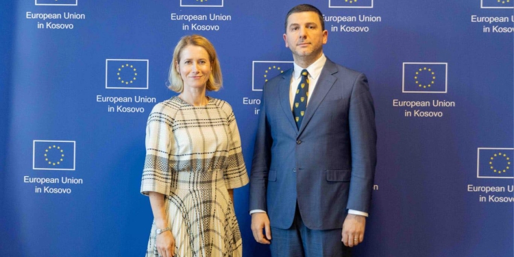Krasniqi me Kallas: PDK e përkushtuar për avancimin e pozitës ndërkombëtare të Kosovës