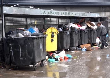 Mbeturinat ende nuk janë larguar nga rrugët e Prishtinës