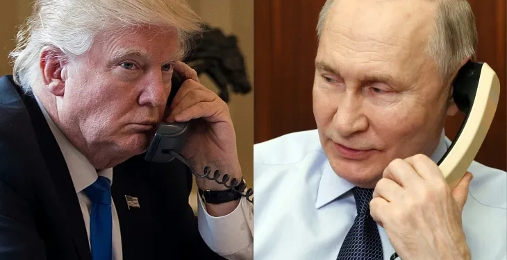 Trump dhe Putin bisedojnë për më shumë se dy orë – temë diskutimi armëpushim të mundshëm në Ukrainë