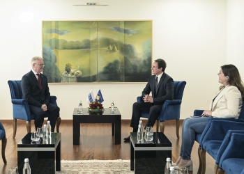 Kryeministri Kurti u takua me Shefin e ri të Misionit të OSBE-së në Kosovë, Gerard McGurk
