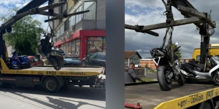 Ferizaj: Konfiskohen 9 motoçikleta për shkelje të rregullave dhe mungesë dokumentacioni