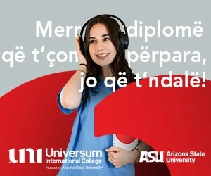 Lansohet Kampanja “Merr diplomë që të vyn, jo veç me pas” nga Universum International College, powered by Arizona State University