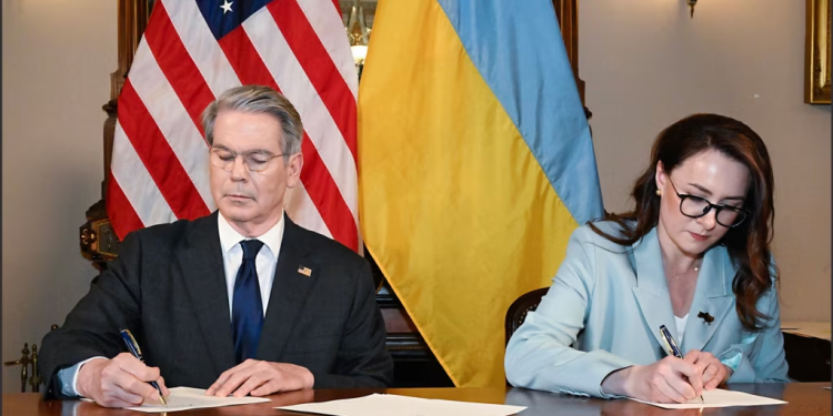 Publikohet teksti i marrëveshjes ShBA-Ukrainë