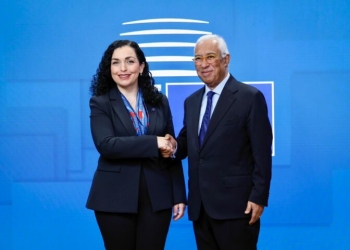 Presidentja Osmani priti Antonio Costan në Kosovë
