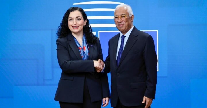 Presidentja Osmani priti Antonio Costan në Kosovë