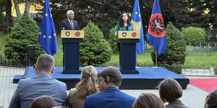 Osmani: Të hiqen masat ndëshkuese, në fokus të dialogut njohja reciproke, aplikimi i Kosovës për anëtarësim në BE të trajtohet me prioritet