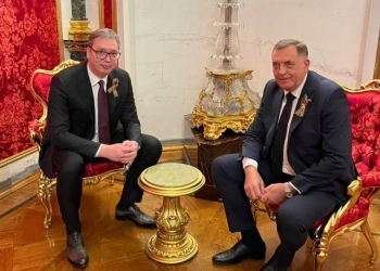 Vuçiq është takuar me Dodikun në Kremlin!