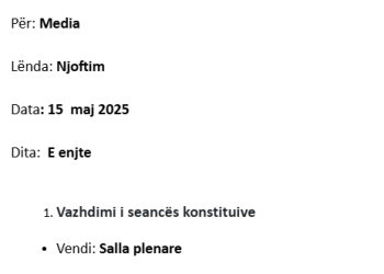Nesër seanca e 16-të, pas dështimit që pritet të përsëritet, partitë shkojnë te Presidentja