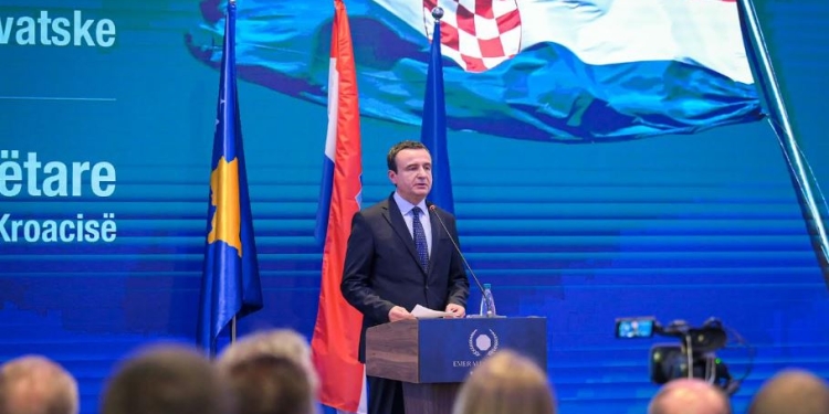 Kurti: Kosova dhe Kroacia ndajnë lidhje të thella, anëtarësimi i saj në BE e NATO shërben si frymëzim për ne