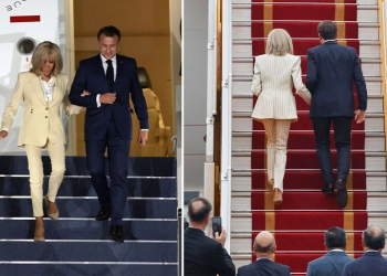 Emmanuel dhe Brigitte Macron zbarkojnë në Indonezi, largohen nga Vietnami dorë për dore pas shuplakës