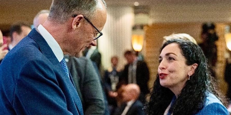 Osmani uron Friedrich Merz për postin e kancelarit: Mezi presim të forcojmë partneritetin tonë
