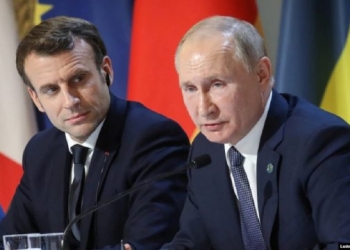 Macron për paradën në Moskë: Putini është në anën e luftës, jo paqes