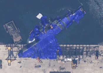 Fotografitë satelitore zbulojnë aksidentin sekret me luftanijen e Koresë së Veriut