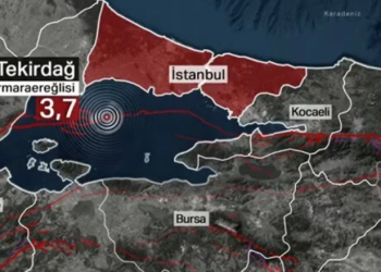 Tërmet në detin Marmara, lëkundjet ndihen edhe në Stamboll