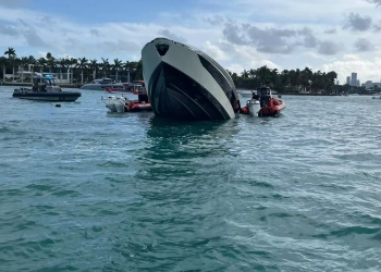 Përmbyset varka “Lamborghini” në Miami, shpëtojnë mbi 30 persona
