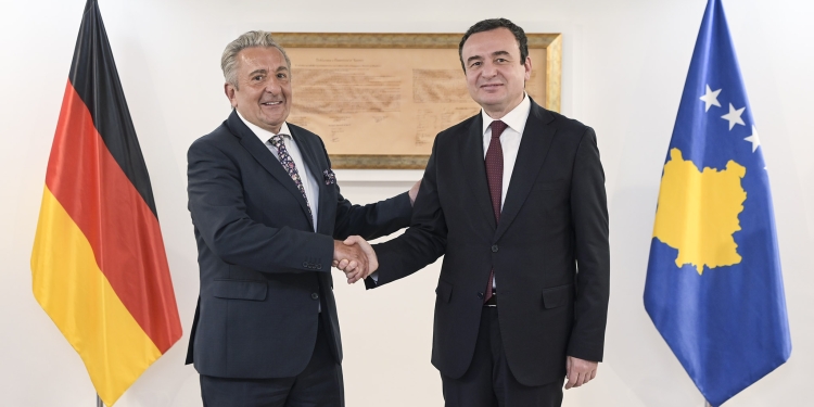 Kurti u takua me Presidentin e Parlamentit të Saxony-Anhalt, folën mbi politikat qeveritare