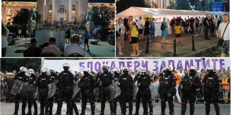 Përleshje mes policisë dhe protestuesve në Beograd, reagon Vuçiq: Në fund, Serbia gjithmonë fiton
