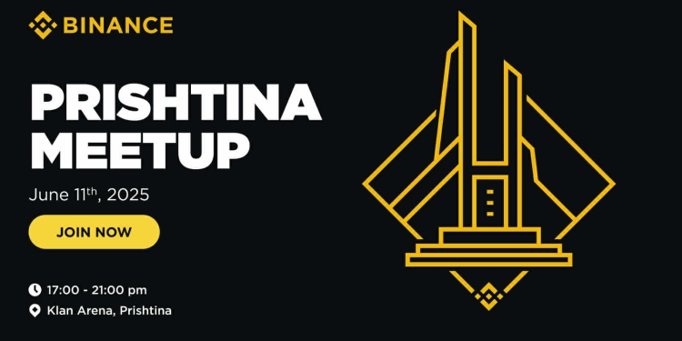 Kosova i bashkohet hartës globale të kriptovalutave: Regjistrohu për MeetUp-in e parë të Binance në Prishtinë më 11 qershor