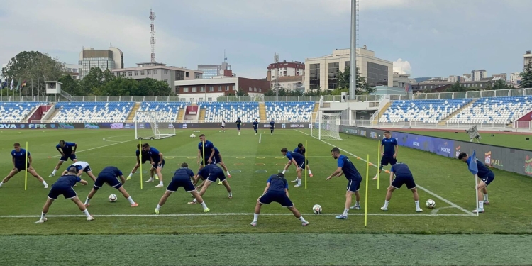 Lojtarët e Kosovës nisin stërvitjet para përballjes me Armeninë