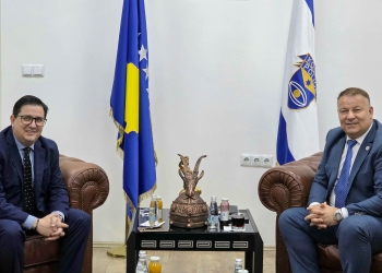 Drejtori i policisë takon shefin e UNDP-së, flasin për thellimin e partneritetit