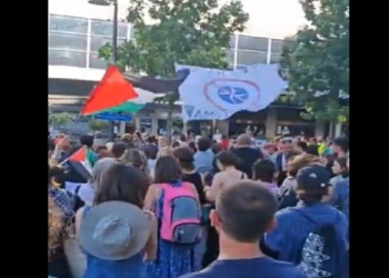 Serbët protestë pro Palestinës e kundër Izraelit në Beograd