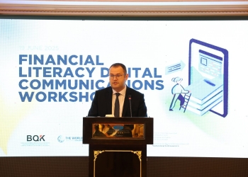 BQK organizon Punëtorinë për edukimin financiar dhe komunikimin digjital