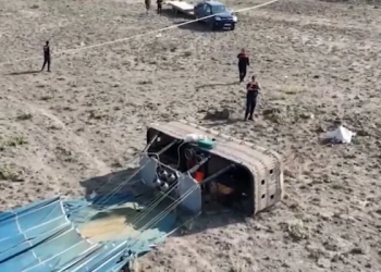 Rrëzohet balona me ajër në afërsi të Kapadokias, vdes një person dhe 19 tjerë lëndohen