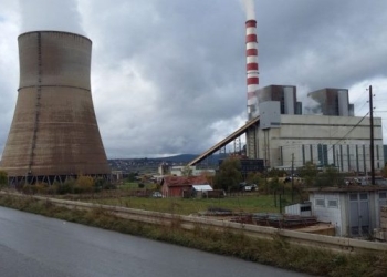 Del nga sistemi njësia A3 e Termocentralit Kosova A