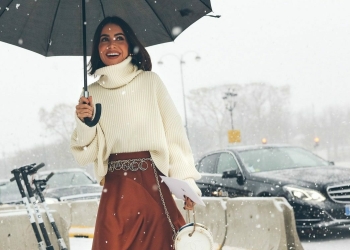 Moda në dimër: Kur stili dhe bora bashkohen