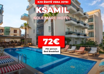 Pushime verore duke filluar nga 72€ për person me Sharr Travel