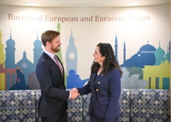 Osmani në SHBA – takon zyrtarin për Europë dhe Eurazi, flet për bashkëpunim në mbrojtje e ekonomi