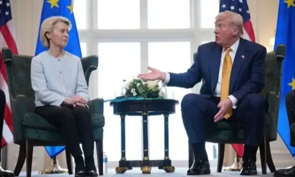Takimi Trump-von der Leyen, SHBA dhe BE arrijnë një marrëveshje tregtare