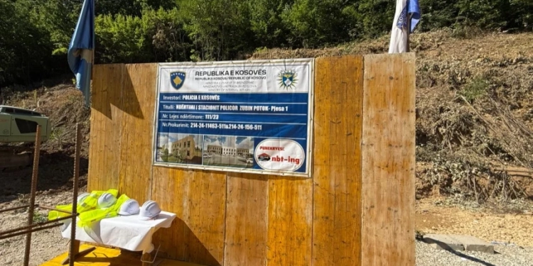 U vu gurthemeli i Stacionit policor në Zubin-Potok, Sveçla: Do të jetë burim i sigurisë